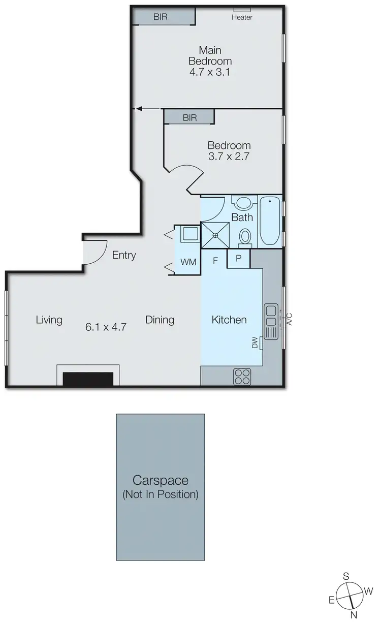Floorplan of Homely apartment listing, 3/340A Dandenong Road, St Kilda East VIC 3183
