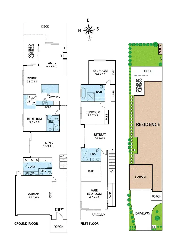 Floorplan of Homely house listing, 70A Rose Avenue, Templestowe Lower VIC 3107