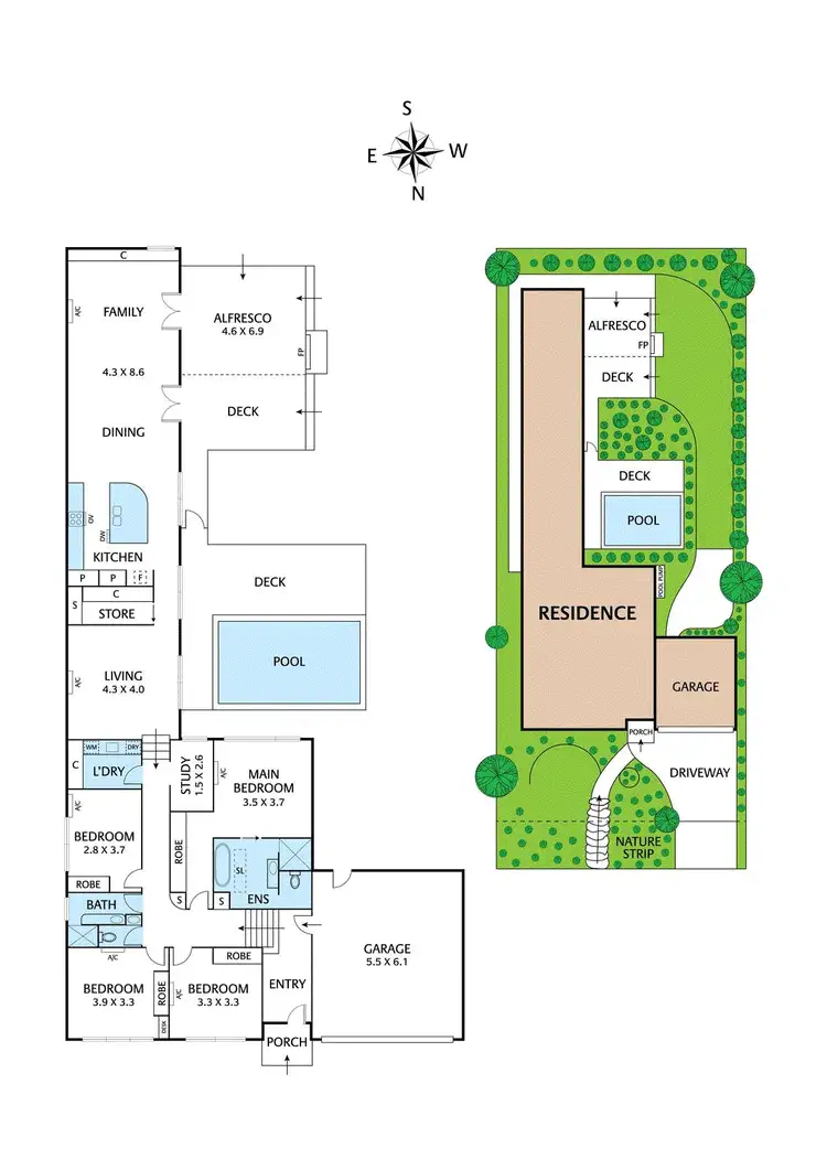 Floorplan of Homely house listing, 78 Napoleon Street, Eltham VIC 3095