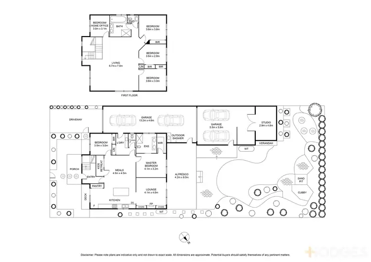 Floorplan of Homely house listing, 19 Nelson Road, Point Lonsdale VIC 3225