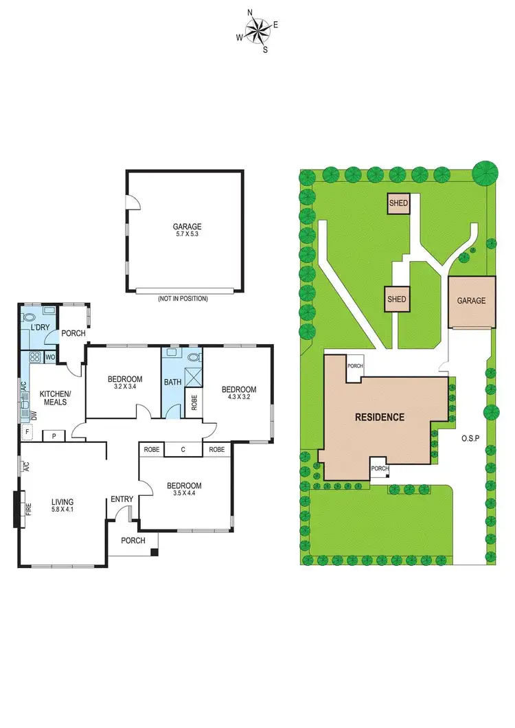 Floorplan of Homely house listing, 3 Claronga Street, Bentleigh East VIC 3165