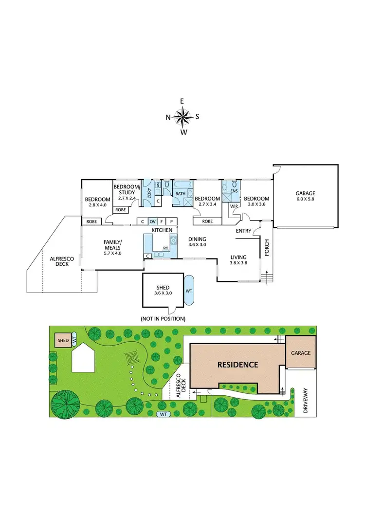 Floorplan of Homely house listing, 3 Wurrunjerri Place, Viewbank VIC 3084