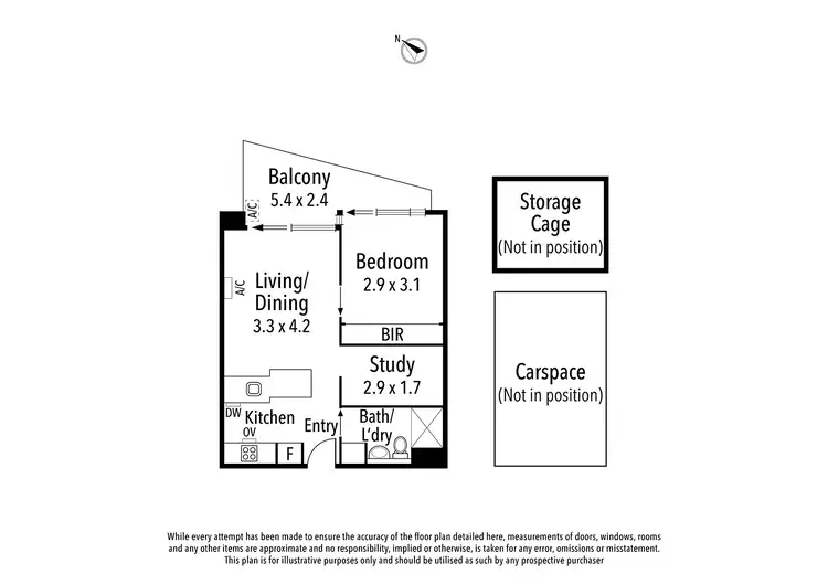 Floorplan of Homely apartment listing, 201/1 Westley Avenue, Ivanhoe VIC 3079