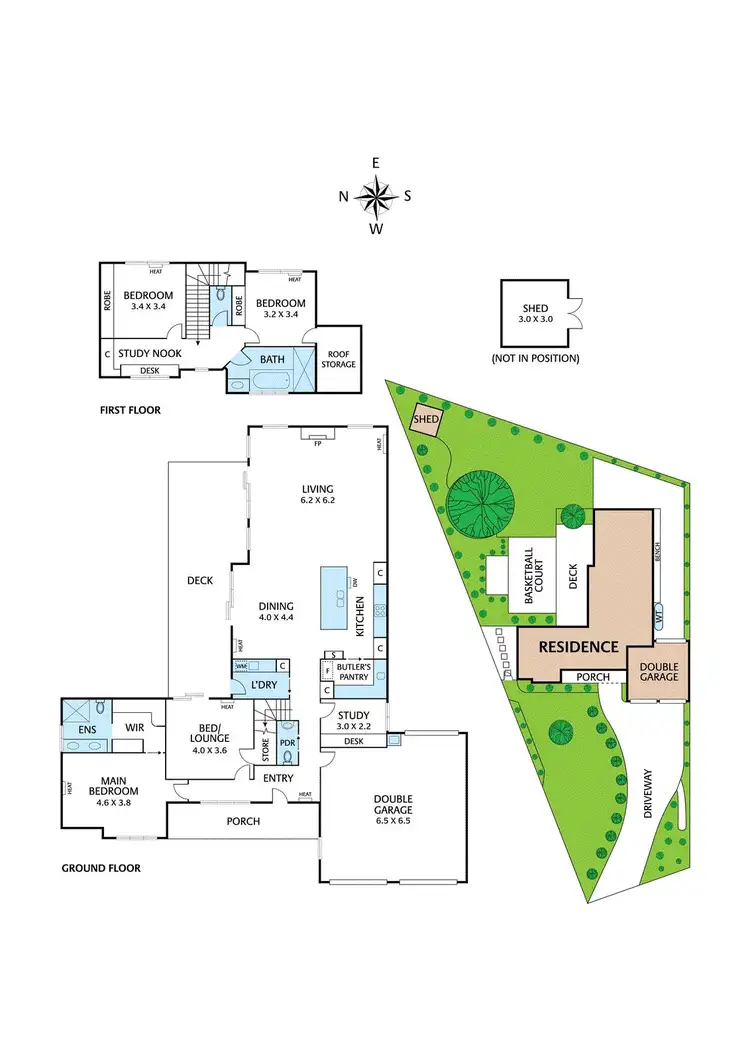 Floorplan of Homely house listing, 111 Kalbar Road, Eltham VIC 3095