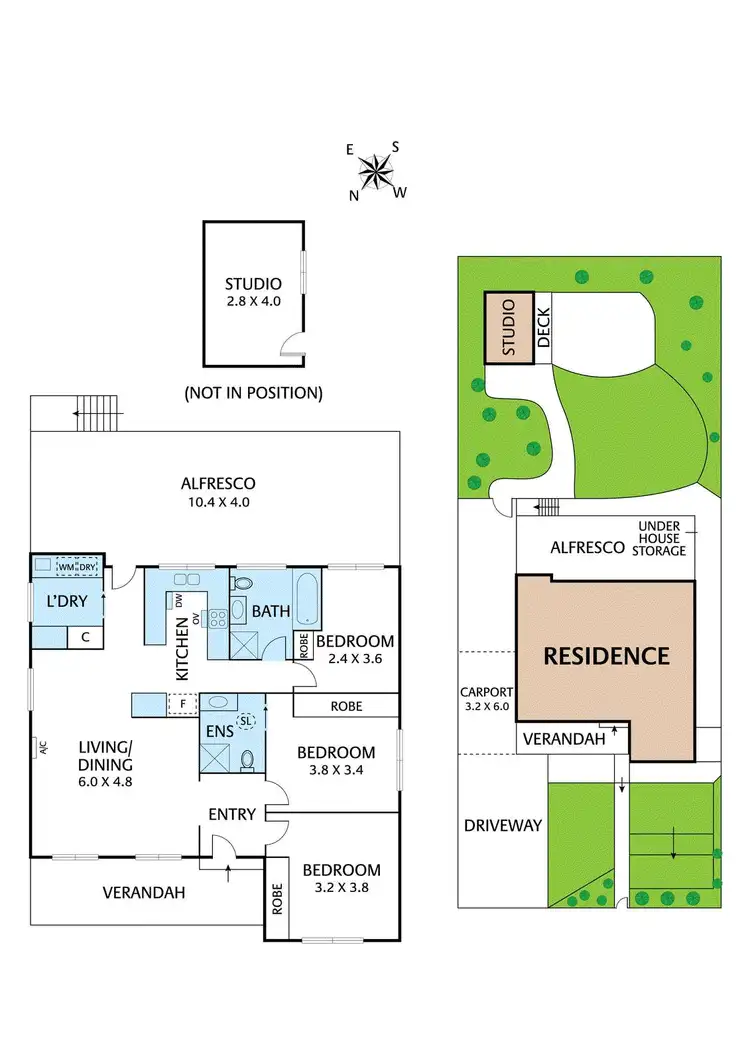 Floorplan of Homely house listing, 20 Peters Street, Watsonia VIC 3087