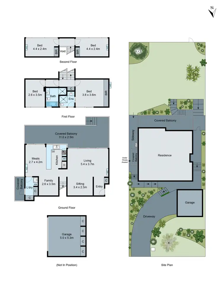 Floorplan of Homely house listing, 38 Carrol Grove, Mount Waverley VIC 3149