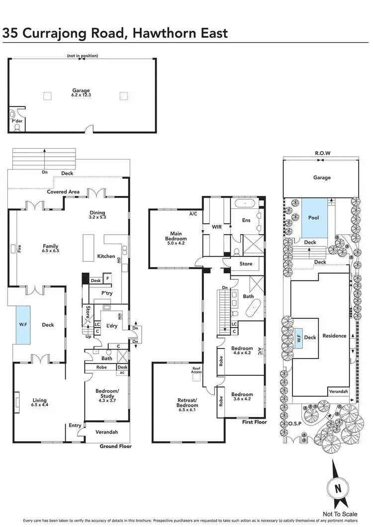 Floorplan of Homely house listing, 35 Currajong Road, Hawthorn East VIC 3123