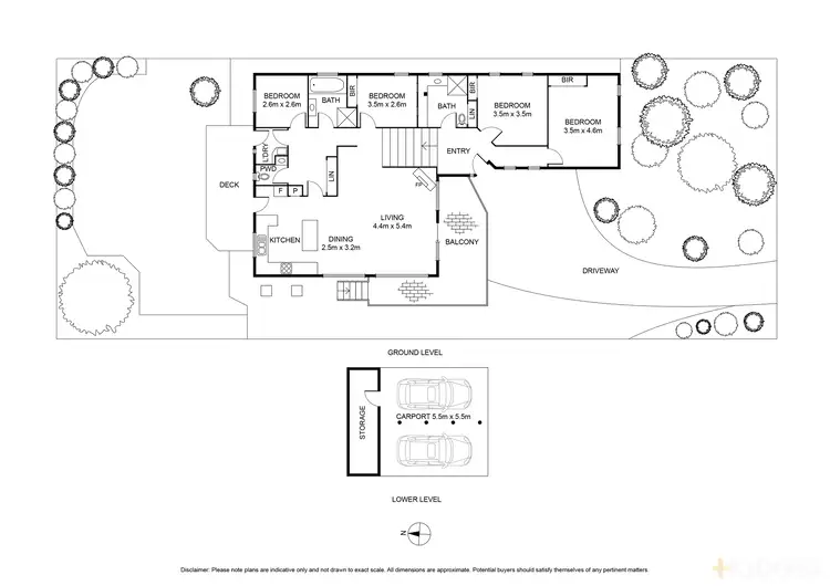 Floorplan of Homely house listing, 35 Riviera Crescent, Ocean Grove VIC 3226