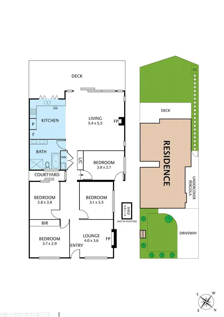 Floorplan of Homely house listing, 111 Champion Road, Newport VIC 3015