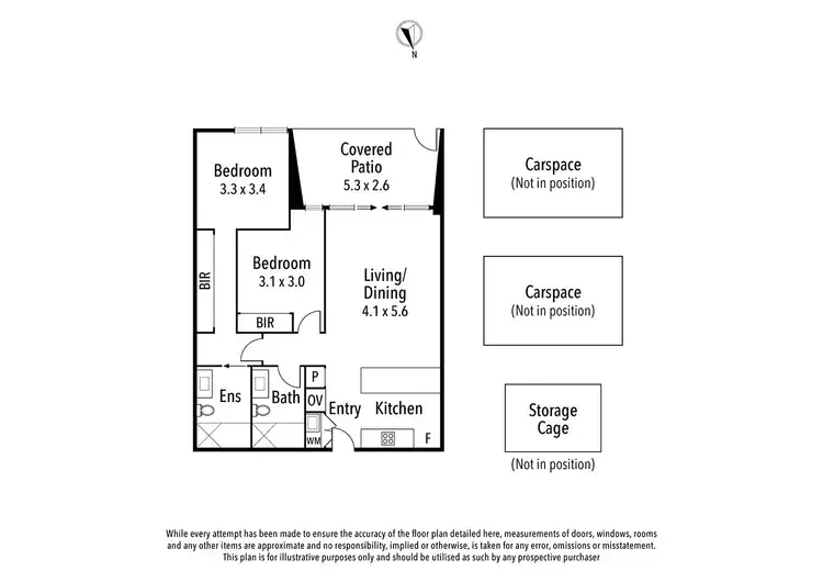 Floorplan of Homely apartment listing, g11/1 Wilfred Road, Ivanhoe East VIC 3079