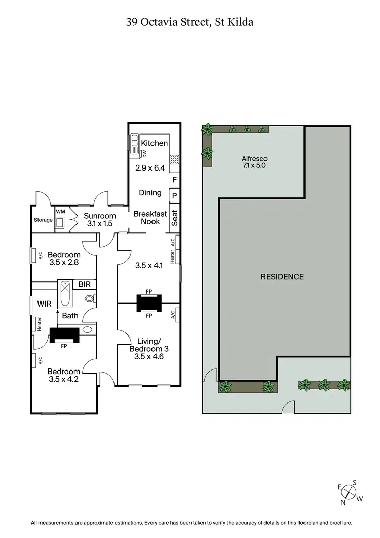 Floorplan of Homely house listing, 39 Octavia Street, St Kilda VIC 3182