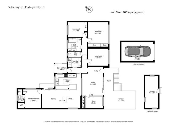Floorplan of Homely house listing, 5 Kenny Street, Balwyn North VIC 3104