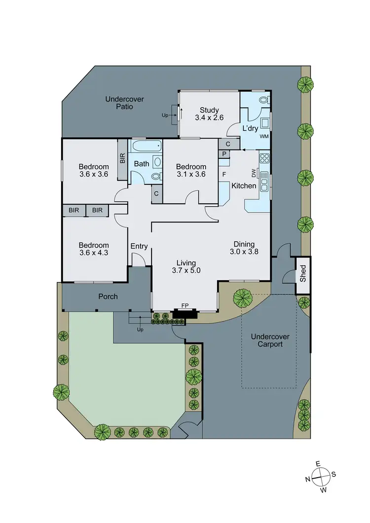 Floorplan of Homely house listing, 29 Gillard Street, Burwood VIC 3125