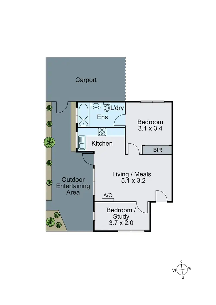Floorplan of Homely apartment listing, 10/48 Moonya Road, Carnegie VIC 3163