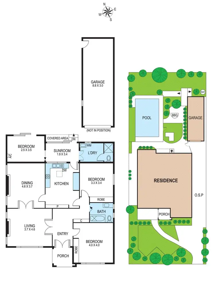 Floorplan of Homely house listing, 33 Field Street, Mckinnon VIC 3204