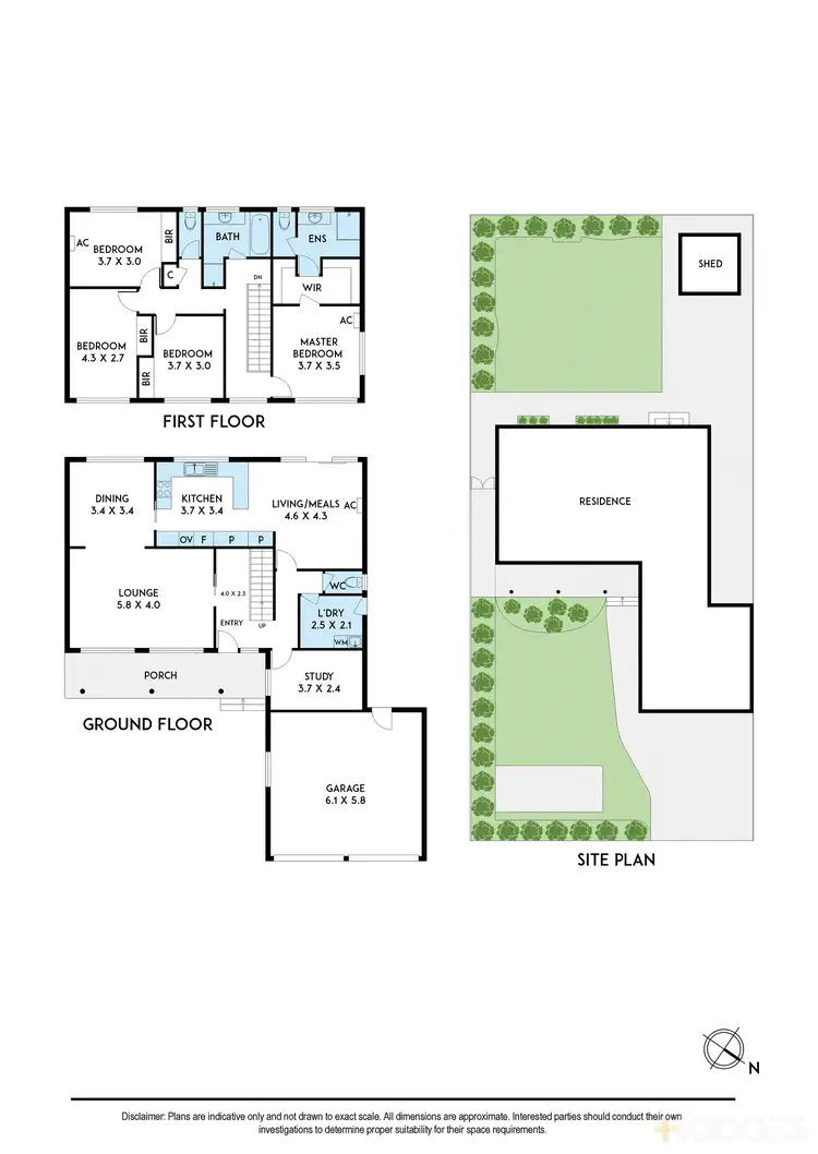Floorplan of Homely house listing, 19 Glenelg Drive, Mentone VIC 3194