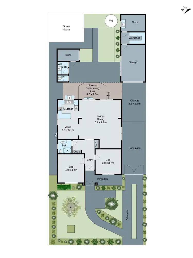 Floorplan of Homely house listing, 5 George Street, Oakleigh VIC 3166