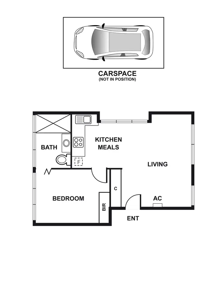 Floorplan of Homely apartment listing, 5/9 Denbigh Road, Armadale VIC 3143