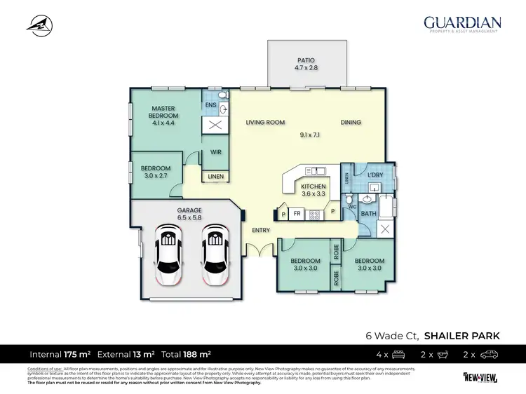 Floorplan of Homely house listing, 6 Wade Court, Shailer Park QLD 4128