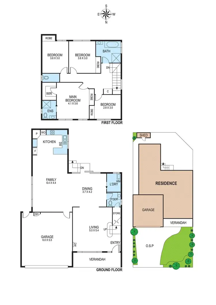 Floorplan of Homely house listing, 20 Fromer Street, Bentleigh VIC 3204
