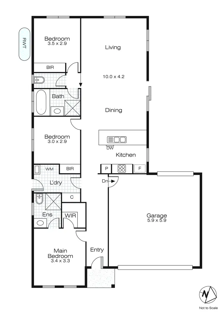 Floorplan of Homely house listing, 202 Grant Street, Sebastopol VIC 3356