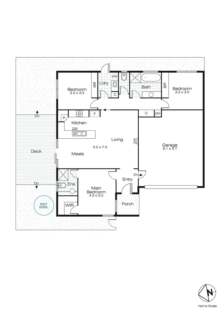 Floorplan of Homely townhouse listing, 2/11 Cardigan Avenue, Alfredton VIC 3350