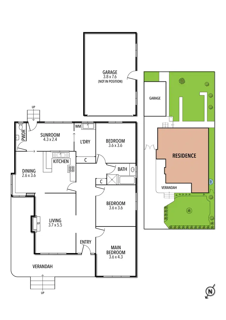 Floorplan of Homely house listing, 2 Maple Crescent, St Albans VIC 3021