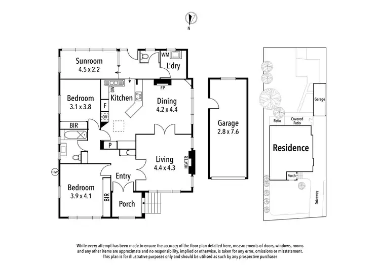 Floorplan of Homely house listing, 54 Alandale Road, Eaglemont VIC 3084