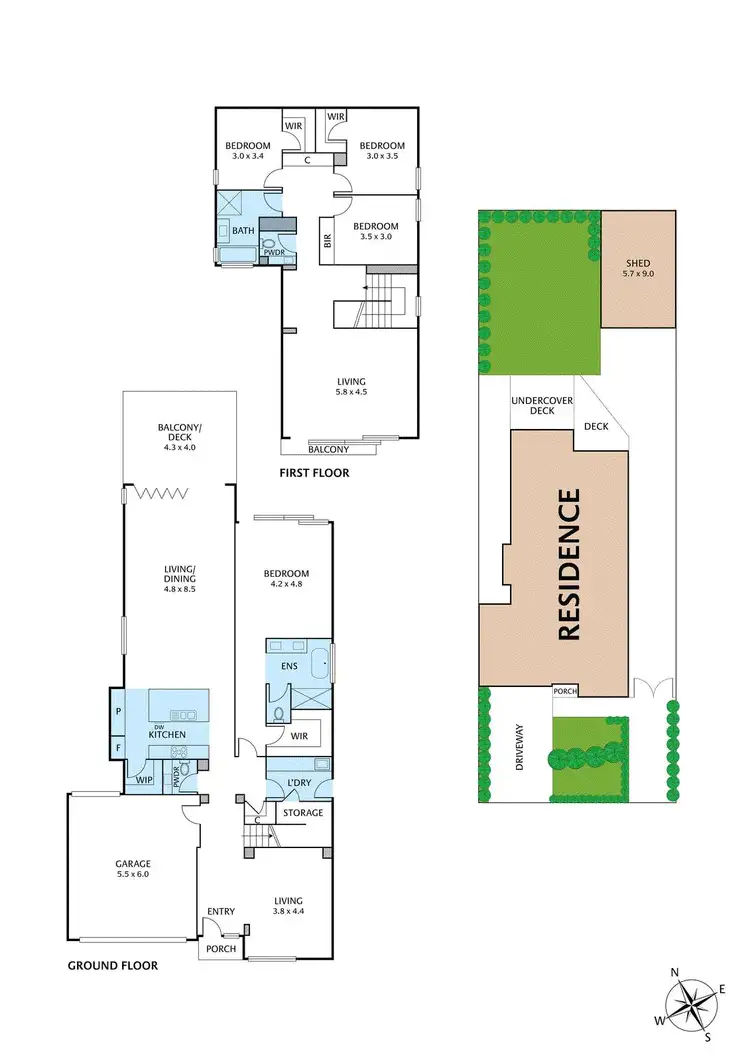 Floorplan of Homely house listing, 132 Woods Street, Newport VIC 3015