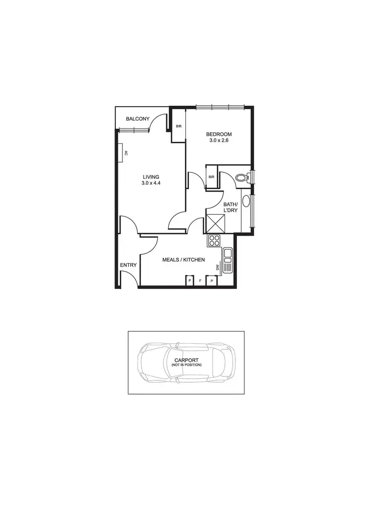 Floorplan of Homely apartment listing, 4/9 Daniell Crescent, Caulfield VIC 3162