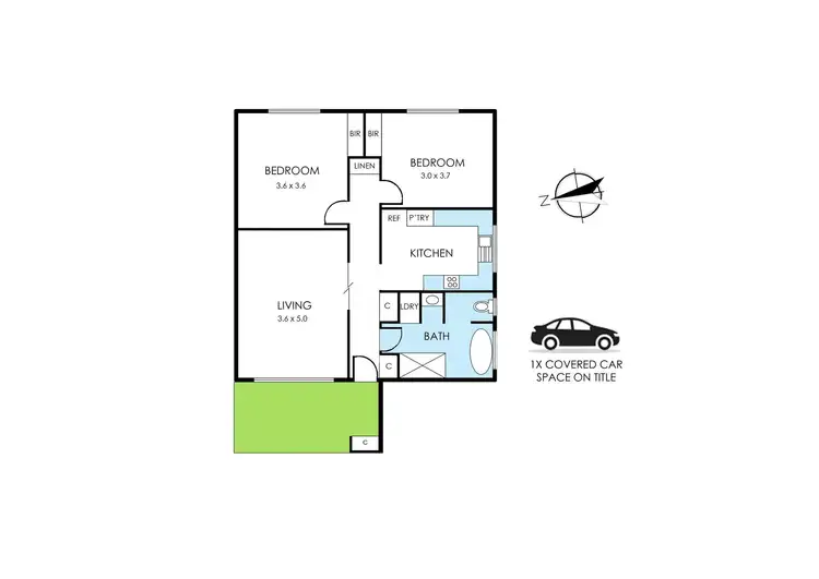 Floorplan of Homely apartment listing, 11/29 Graham Road, Highett VIC 3190