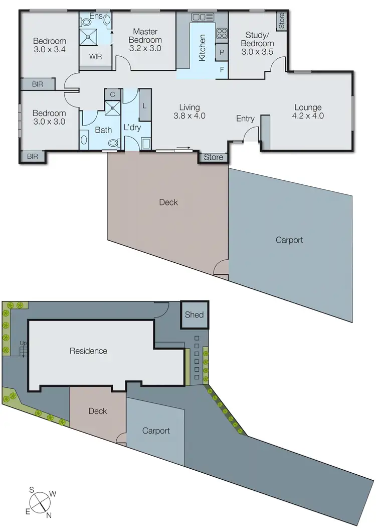 Floorplan of Homely house listing, 22B Mawarra Crescent, Chadstone VIC 3148