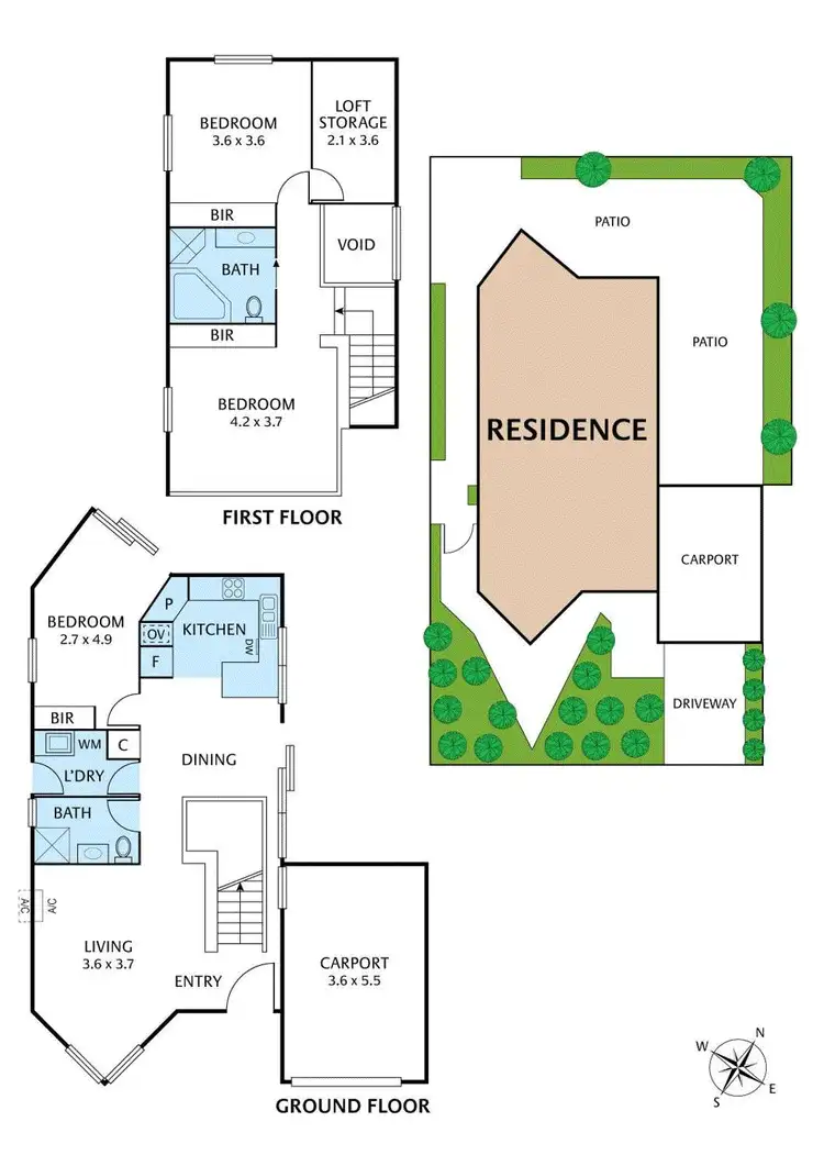 Floorplan of Homely house listing, 94 Cole Street, Williamstown VIC 3016