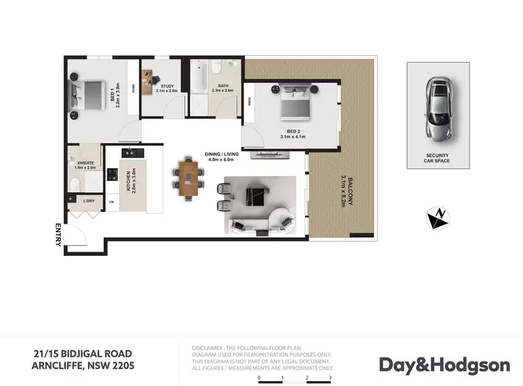 Floorplan of Homely apartment listing, 21/15 Bidjigal Road, Arncliffe NSW 2205