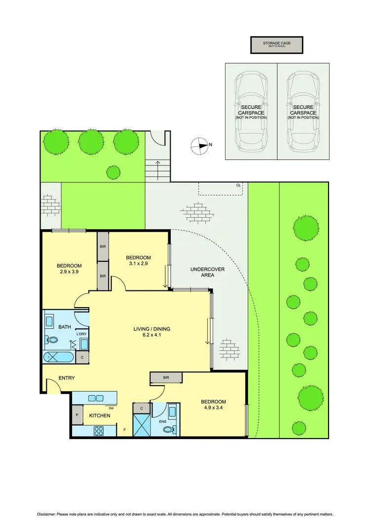 Floorplan of Homely apartment listing, 8/1 Pettys Lane, Doncaster VIC 3108