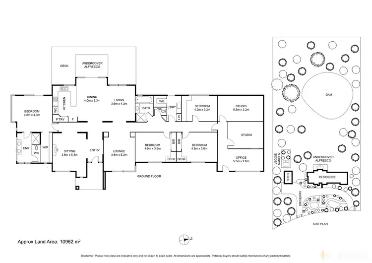 Floorplan of Homely rural property listing, 18-24 Dawn Place, Wallington VIC 3222