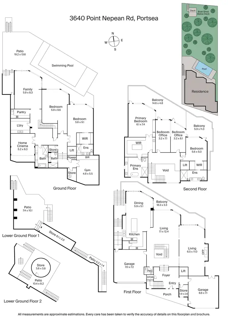Floorplan of Homely house listing, 3640 Point Nepean Road, Portsea VIC 3944