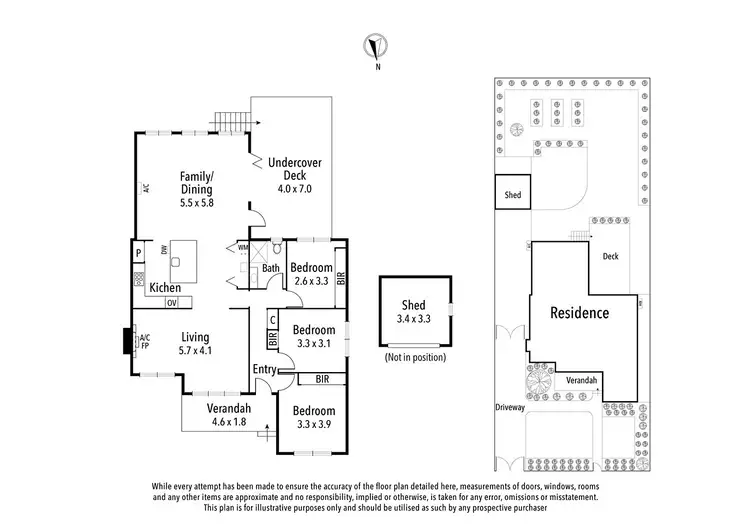 Floorplan of Homely house listing, 27 Dunvegan Crescent, Macleod VIC 3085