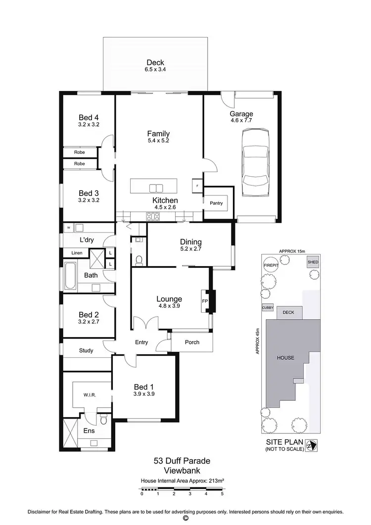Floorplan of Homely house listing, 53 Duff Parade, Viewbank VIC 3084