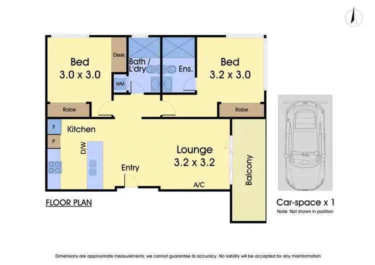 Floorplan of Homely apartment listing, 134/188 Whitehorse Road, Balwyn VIC 3103