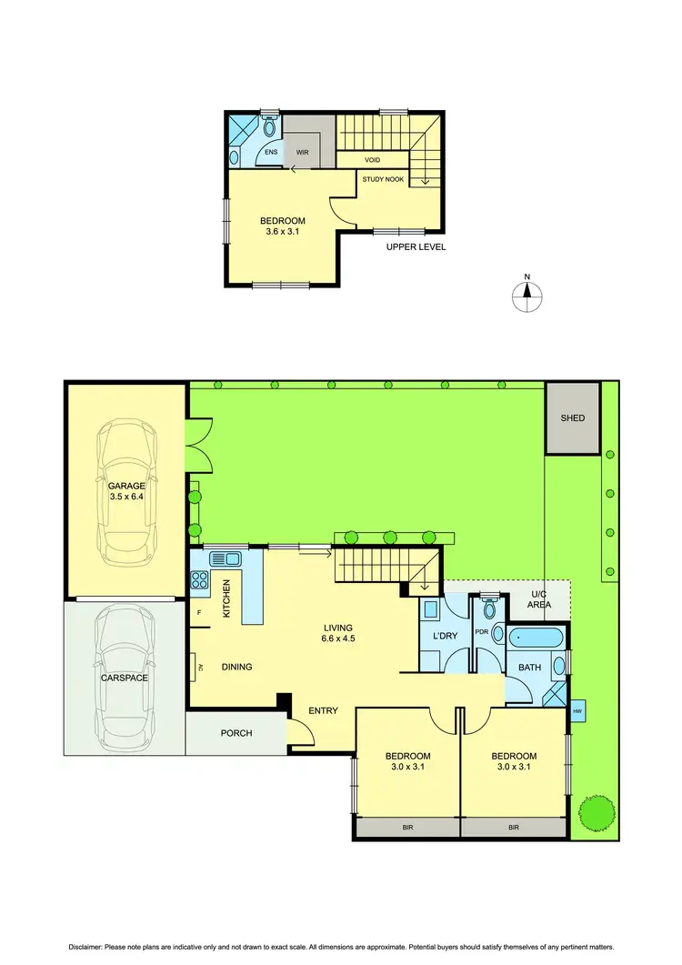 Floorplan of Homely townhouse listing, 2/33 Kincumber Drive, Glen Waverley VIC 3150