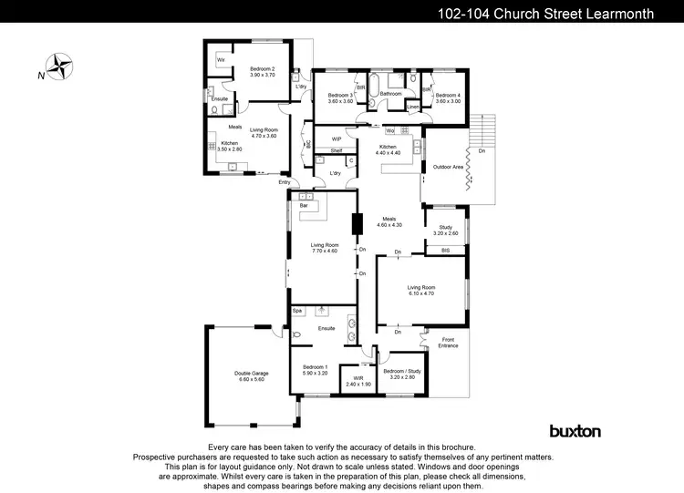 Floorplan of Homely house listing, 102-104 Church Street, Learmonth VIC 3352