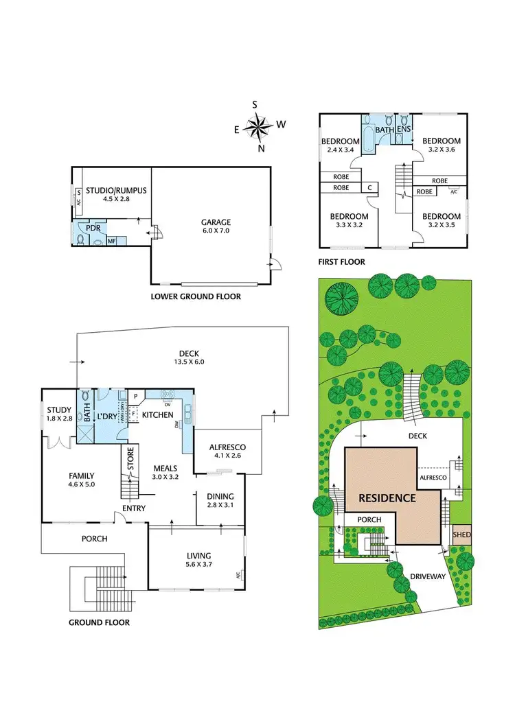 Floorplan of Homely house listing, 10 Valonia Drive, Eltham VIC 3095