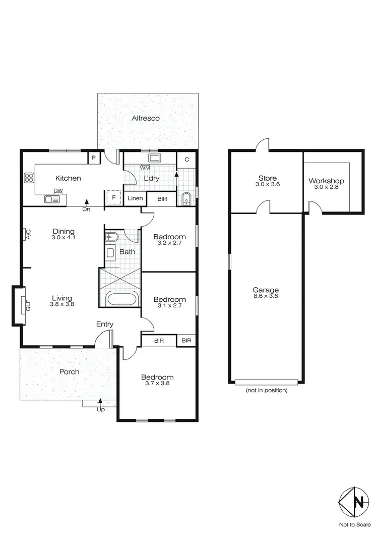 Floorplan of Homely house listing, 81 Rowlands Street, Sebastopol VIC 3356