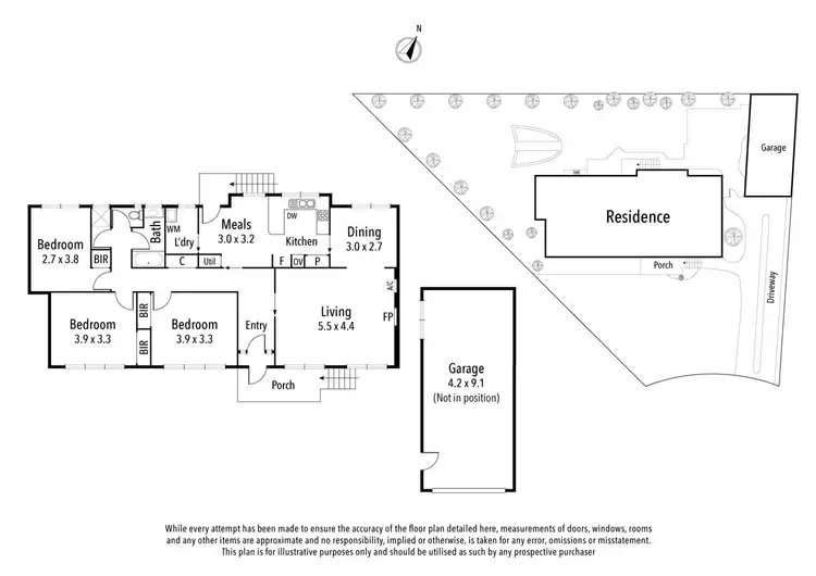 Floorplan of Homely house listing, 16 Rosemary Court, Viewbank VIC 3084
