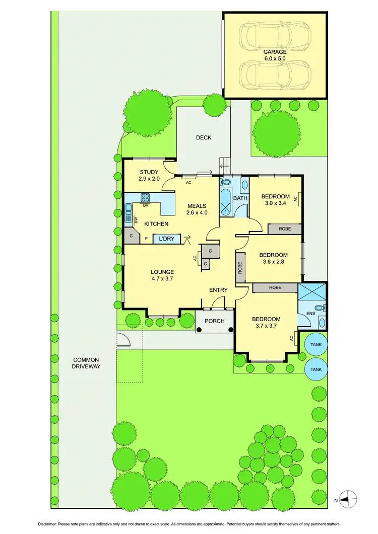 Floorplan of Homely unit listing, 1/358 Middleborough Road, Blackburn VIC 3130