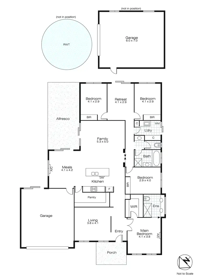 Floorplan of Homely house listing, 33 Rifle Butts Road, Beaufort VIC 3373