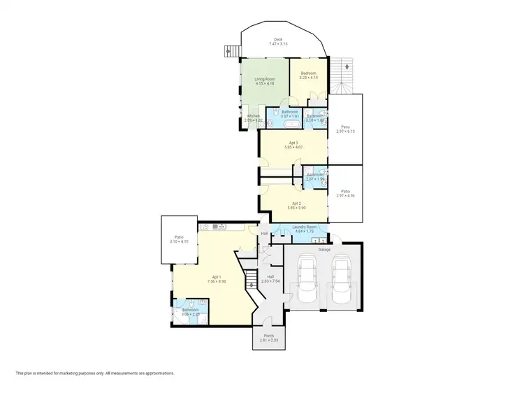 Floorplan of Homely block of units listing, 36 Vista Drive, Mallacoota VIC 3892