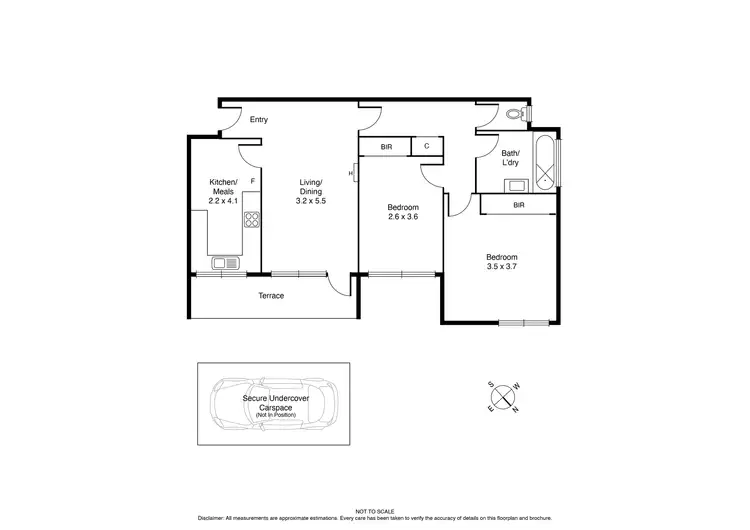 Floorplan of Homely apartment listing, 24/178 Power Street, Hawthorn VIC 3122