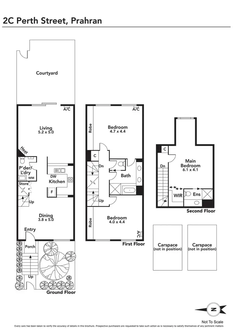 Floorplan of Homely house listing, 2C Perth Street, Prahran VIC 3181